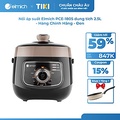 Nồi áp suất Elmich PCE-1805 dung tích 2.5L, màu xanh lá, 3.5kg