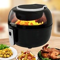 Nồi Chiên Không Dầu Rapido RAF6.5D 6.5L Đen, Kích Thước 38x38x33cm