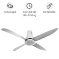 Quạt trần Mitsubishi C56-RA4 4 cánh, màu trắng, công suất 64W, điều khiển từ xa
