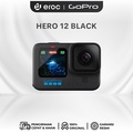 GoPro HERO12 Black Action Camera - Kamera Aksi 4K 120fps HyperSmooth 6.0