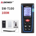 SNDWAY SW-M100 Pengukur Jarak Laser Digital untuk Pengukuran Presisi