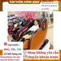 Ghế Massage OKINAWA OS-815 - Nâu-cam, Kích thước 810x1600x1200mm, Công nghệ Con lăn 5D MAX