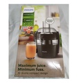 Philips HR1832/00 Viva Collection Juicer - 1.5L, Hitam, QuickClean Technology