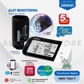 Tensimeter Digital Omron HEM-7361T - Pengukur Tekanan Darah Lengan Atas dengan Cuff IntelliWrap™ dan Bluetooth