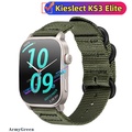 Kieslect KS3 Jam Tangan GPS 2.1 Inci Layar AMOLED Hitam dengan Bateri 400mAh