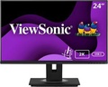 ViewSonic VG2455-2K 23.8" IPS Monitor with USB-C, HDMI, and Advanced Ergonomics