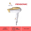 Pensonic PHD-1802FI Pengering Rambut 1800W dengan Teknologi Ionik dan Perlindungan Panas Berlebih