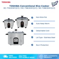 Toshiba RC-T28CEMY(GY) 2.8L Periuk Nasi Konvensional Non-Stick - Abu-Abu