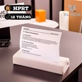 Hprt MT810 Printer Termal A4, Cetak Tanpa Tinta dan Suara, Portabel dengan Bluetooth 5.0 dan Wi-Fi