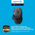 Logitech G502 X Mouse Gaming Wireless Putih, Hitam - Teknologi HERO 25K