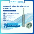 Bàn Chải Đánh Răng Điện Flyco FT1701VN - Xanh, IPX7, 5 Chế Độ Làm Sạch