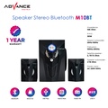 Advance M10BT Speaker Stereo Bluetooth Xtra Bass Subwoofer 35W