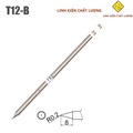Mũi hàn Hakko T12-B - Mũi hàn chính hãng Nhật Bản, nhiệt độ 200-480°C, thời gian làm nóng 6 giây