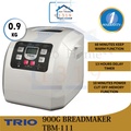 Trio TBM-111 Bread Maker - 900g Loaf Size, 12 Program Baking, LCD Display, Non-Stick Coating