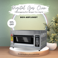 Fomac BOV-ARF10HDT Oven Gas Digital 1 Tray 1005x720x540mm