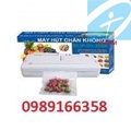 Máy hút chân không gia đình DZ300A - DUOQI, Kích thước 35x14x7.3cm, Trắng bóng