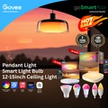 Govee H6008 Smart Light Bulbs, Lampu LED Pintar 800 lm E27 Multicolor RGBWW Dimmable
