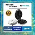 Russell Taylors WM-20 Belgian Waffle Maker - Putih, 300W, Non-Stick Coating