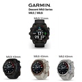 Garmin Descent Mk3 - Jam Tangan Diving AMOLED 1.2 Inci Stainless Steel Fog Gray