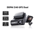 กล้องติดรถยนต์ DDPAI Z40 2K 1944P Sony IMX335 Wi-Fi GPS จอ IPS 2 นิ้ว กันสั่น ตรวจจับการชน
