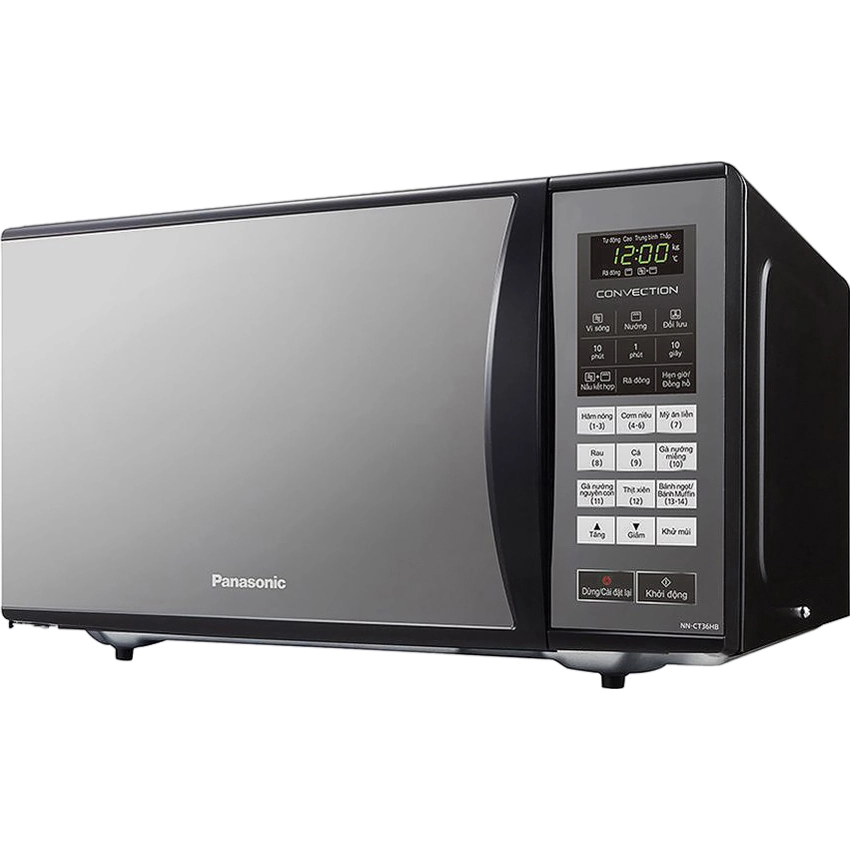 Lò vi sóng có nướng Panasonic NN-CT36HBYUE 23 lít, màu đen
