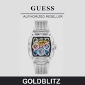 Jam Tangan GUESS Phoenix GW0499G3 44mm Multicolor Rainbow Ombre Chronograph