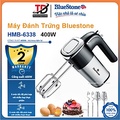 Máy Đánh Trứng Cầm Tay Bluestone HMB-6338, 400W - 5 Tốc Độ Điều Chỉnh, Màu Xám