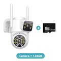 Hamrol 8MP 4K Dual Lens PTZ WiFi Kamera CCTV IP Outdoor