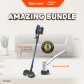 Corvan K18Pro 2-in-1 Cordless Vacuum & Mop | Rose Gold | HEPA Filter H12 | 5 Tahun Jaminan