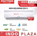 Polytron AC Split 1 PK Deluxe2 PAC09-VH, Pendingin Ruangan Hemat Listrik, R32