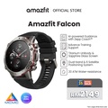 Amazfit Falcon - Jam Tangan GPS dengan Layar AMOLED 1.28 Inci, Bateri 500mAh, dan 20 ATM Water Resistance