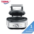 Breville BWM520 Pemanggang Waffle Klasik 2 Permukaan Memasak, 1200W, Logam Tahan Lepas, 30cm x 20cm x 15cm