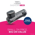 TRAPO I-SIGHT Dashcam T-350 - Kamera Perekam Perjalanan 2K dengan WiFi dan GPS