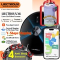 Liectroux X6 Robot Vacuum Cleaner - 6500Pa Suction, 3kg, Hitam, 230sqm Coverage Area