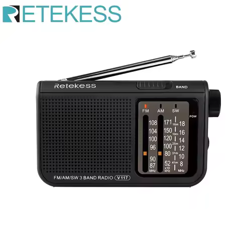 Retekess V117 Radio Mini AM FM SW Transistor