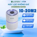 Máy lọc không khí UVGREEN KA150 - Diệt khuẩn UVC LED, Lõi HEPA H13 cho phòng 15-20m²