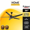 Rubine RCF-PICCO56-5B-GM Kipas Siling 56 Inci 5 Blade Gun Metal