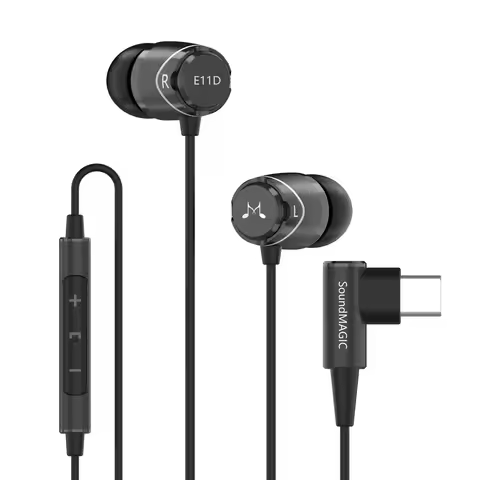 Tai nghe SoundMagic E11D In-ear có dây, Driver 10mm Neodymium, Cổng USB-C, Trang bị Micro