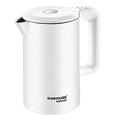 Ấm siêu tốc Sunhouse SHD1386W 1.7L, Inox 2 lớp, màu trắng