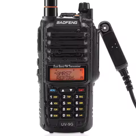 Baofeng UV-9G Radio GMRS - Hitam