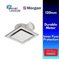 Morgan MVF-CA12XS Kipas Ekzos 120mm - Silver