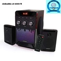 Simbadda CST 6000N+ Speaker 2.1 Hitam dengan Bluetooth dan LED Display