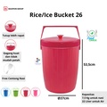 maspion USA-26 Rice Bucket