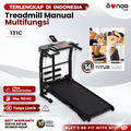 Treadmill Manual Redpanda 131 - Kokoh, Kuat, dan Multifungsi dengan Pilihan Warna Hitam X + Flimeal, Black X + SB, TM 131 Black 131X, TM 131 Black Cover, TM131Cover + Flimeal, TM131Cover + SB