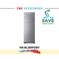 Panasonic NR-BL389PSMY 2-Door Top Freezer Refrigerator 392L