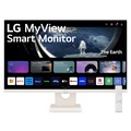จอคอม LG 27SR50F 27 นิ้ว IPS FHD Smart Monitor พร้อม webOS สีขาว
