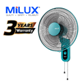 Milux MWF-1601SE Kipas Dinding 16" Peacock Blue