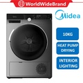 Midea MD-K1088HP Pengering Pakaian 10kg Putih, Kapasiti Besar dengan Sistem Penjimatan Tenaga A++