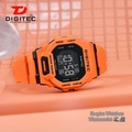 Jam Tangan Digital Pria Digitec DG-5169, Anti Air 10 Bar, Resin Case & Rubber Strap