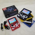 SUP 500 in 1 Game Boy Retro Portable - 3 Inci TFT Merah, Hitam